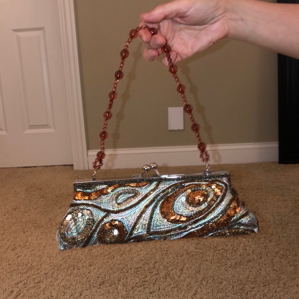 Stitched handbag
